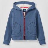 Sherpa Lined Hoodie- Lake