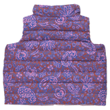 Reversible Riley Vest - Paisley Vines