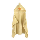 Puddles Duck Hooded Towel