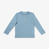 Henley T-Shirt Dusty Blue