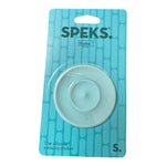 Speks silicone sensory sticker packaging on a blue background