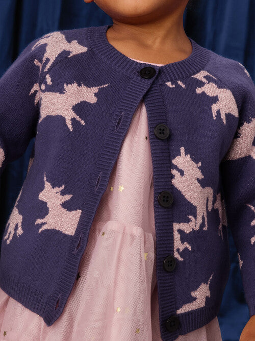 Sparkle Unicorn Cardigan