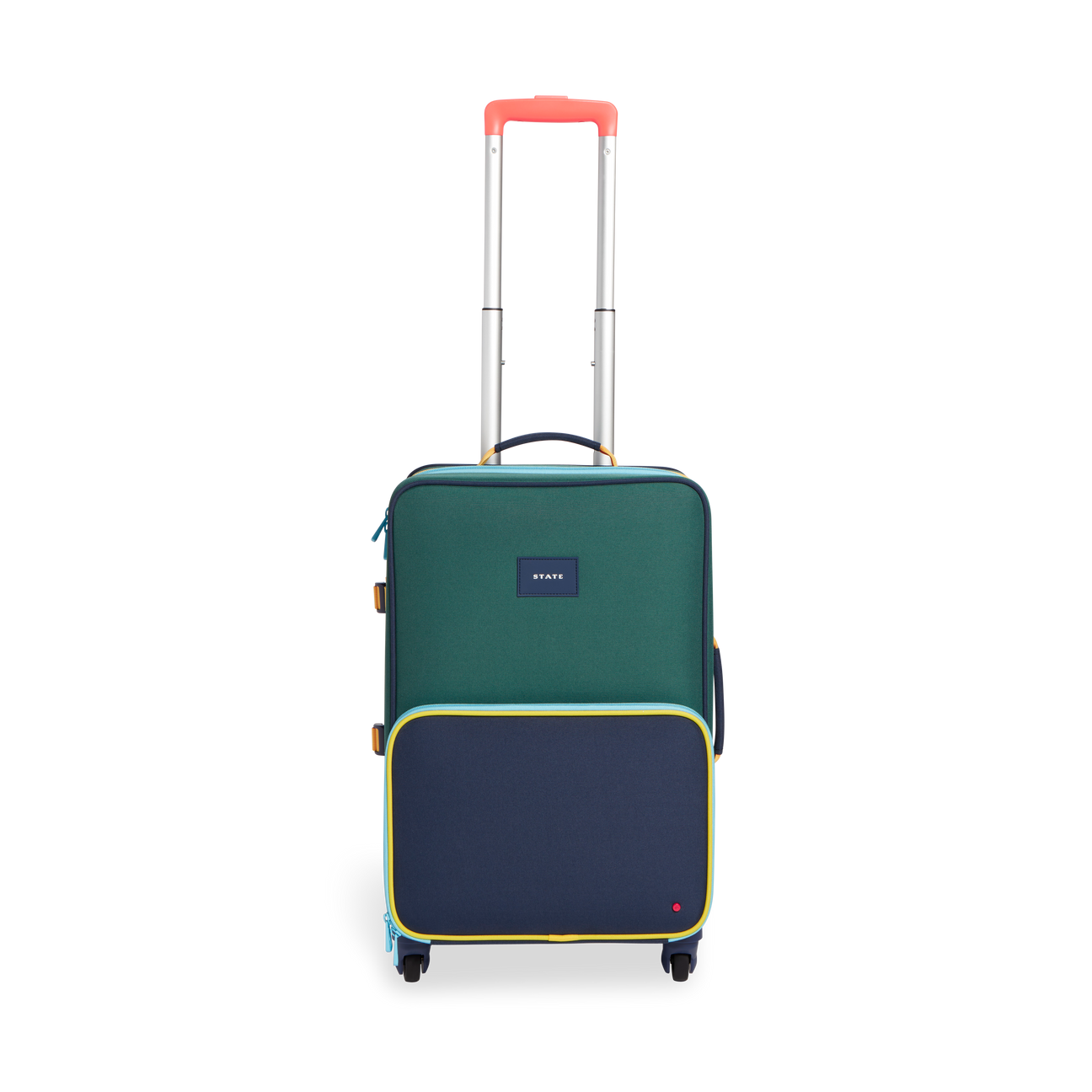 Logan Carry-On Blue Green Color Block