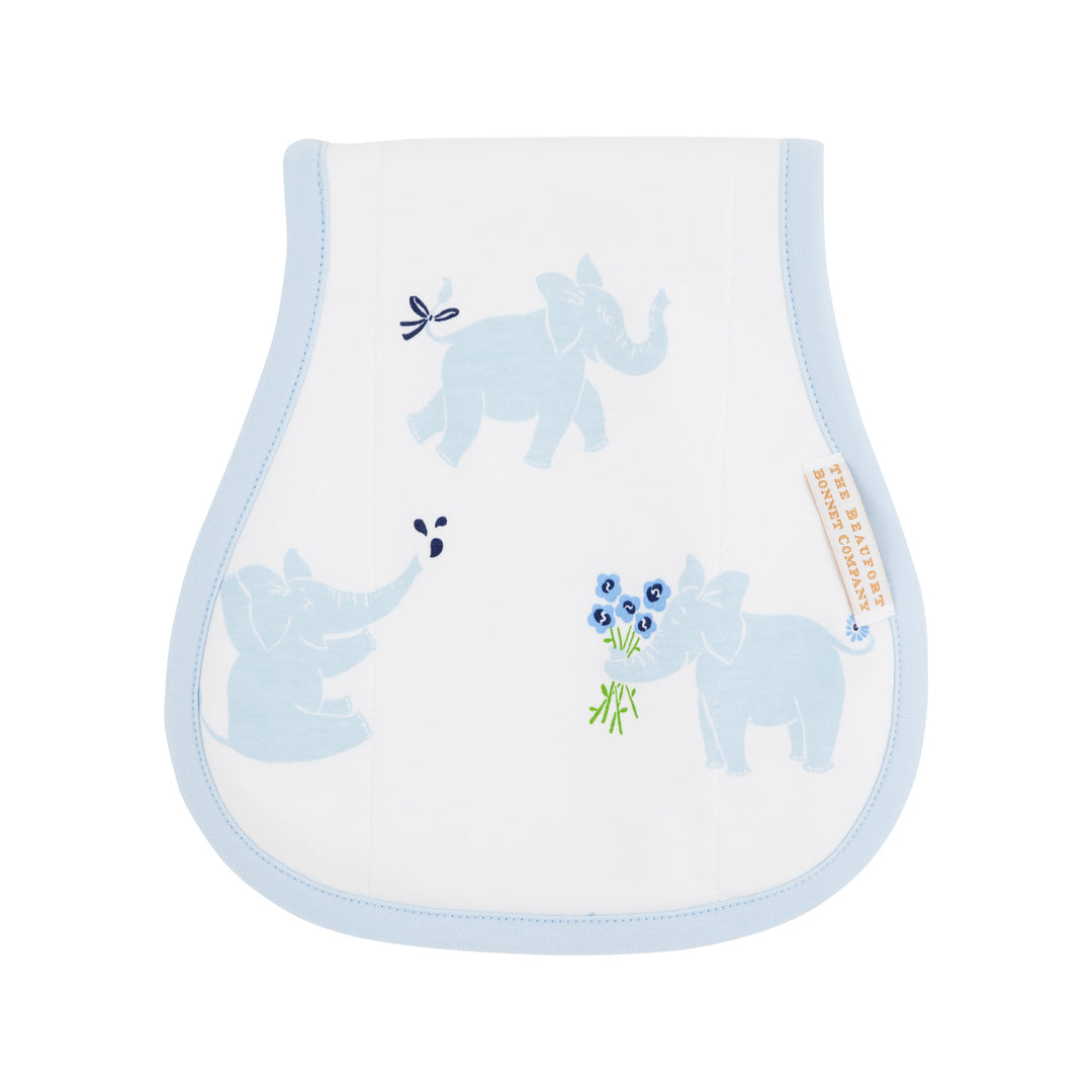 Oopsie Daisy Burp Cloth Blue