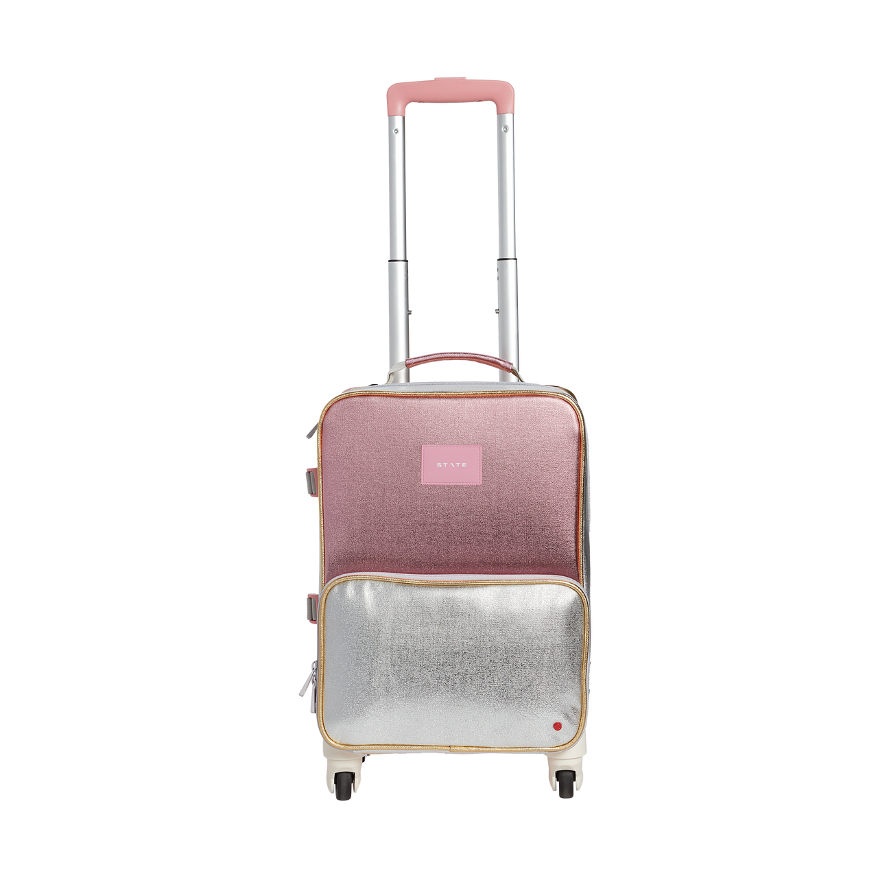 logan carryon pink metallic 