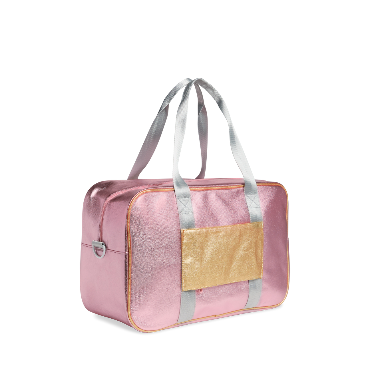 Rockaway Duffle in Pink Metallic