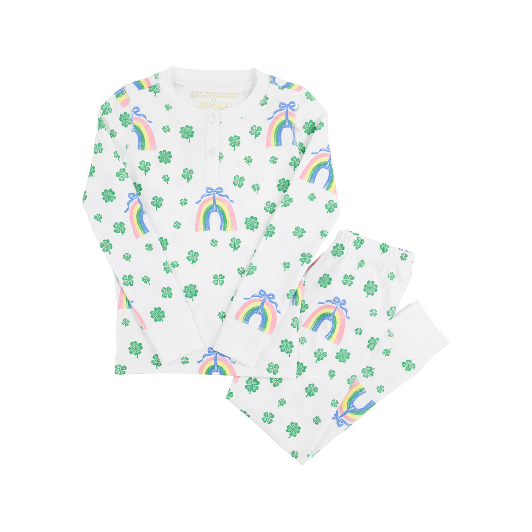 Sara Janes Sweet Dream Set with rainbows and shamrocks