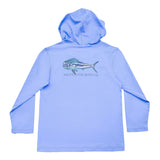 Blue Mahi Performance Hoodie
