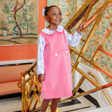 Lindy's Lunch Dress - Little Oak and Parrot Cay Coral