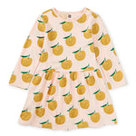 Pears Long Sleeve Skirted Dress