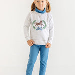 Cassidy Comfy Crewneck - Grantley Gray