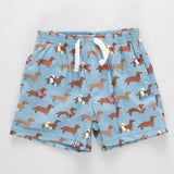 Dachshund's Boy's Swim Trunks