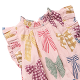 Patterned Bows - Harper Dress