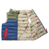 Reversible Riley Vest - Space Rocket
