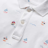 Summer Romper in Bateau