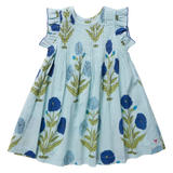 Light Blue Dandelion Jaipur Dress