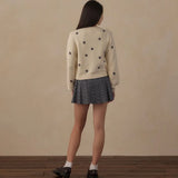 Teen Cheyanne Cardigan- Midnight Daisies
