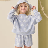 Karli Terry Set Periwinkle Daisy