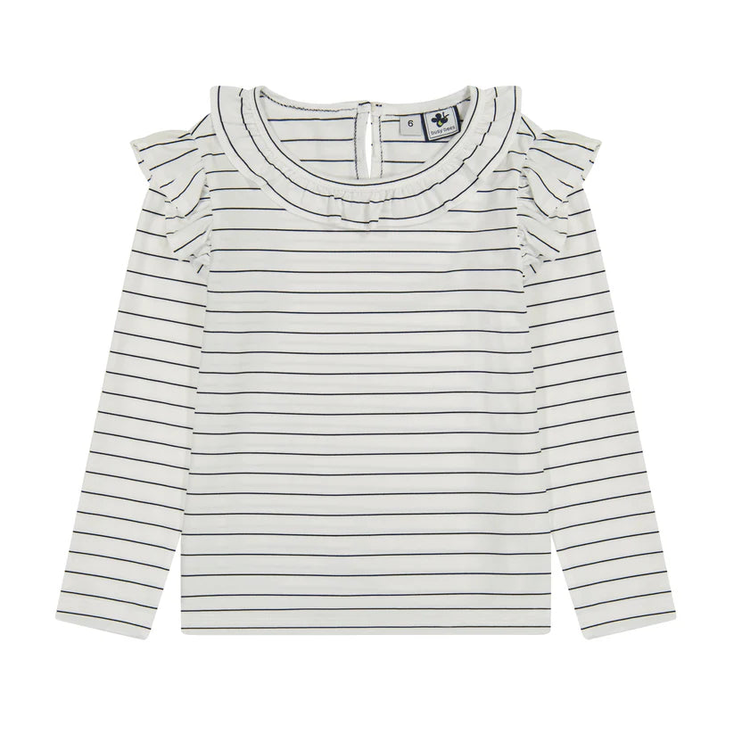 Luna Top in Navy Stripe