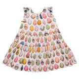 Eloise Ruffle Dress- Multi Eggs