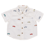 Jack Shirt- Vintage Car Embroidery