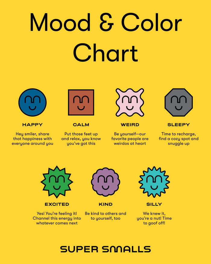 Mood Rign color chart