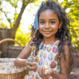 Eloise Ruffle Dress- Multi Eggs