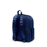 PREORDER STATE: Blue Chevron DOUBLE POCKET Backpack