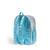 PREORDER STATE: Blue Iridescent DOUBLE POCKET Backpack