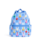 PREORDER STATE: Charms Blue Check KANE backpack
