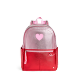 PREORDER STATE: Pink/Red Color Block Kane DOUBLE POCKET Backpack