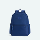 STATE: Navy Canvas Double Pocket Backpack