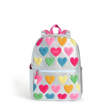 PREORDER STATE: Happy Fuzzy Hearts Kane DOUBLE POCKET Backpack