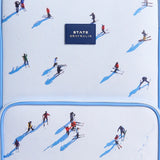 Gray Malin Deer Valley Skiers Logan Carry-On Suitcase
