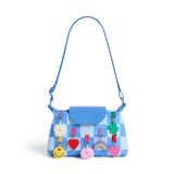 Chelsea Pouchette- Blue Charms Check