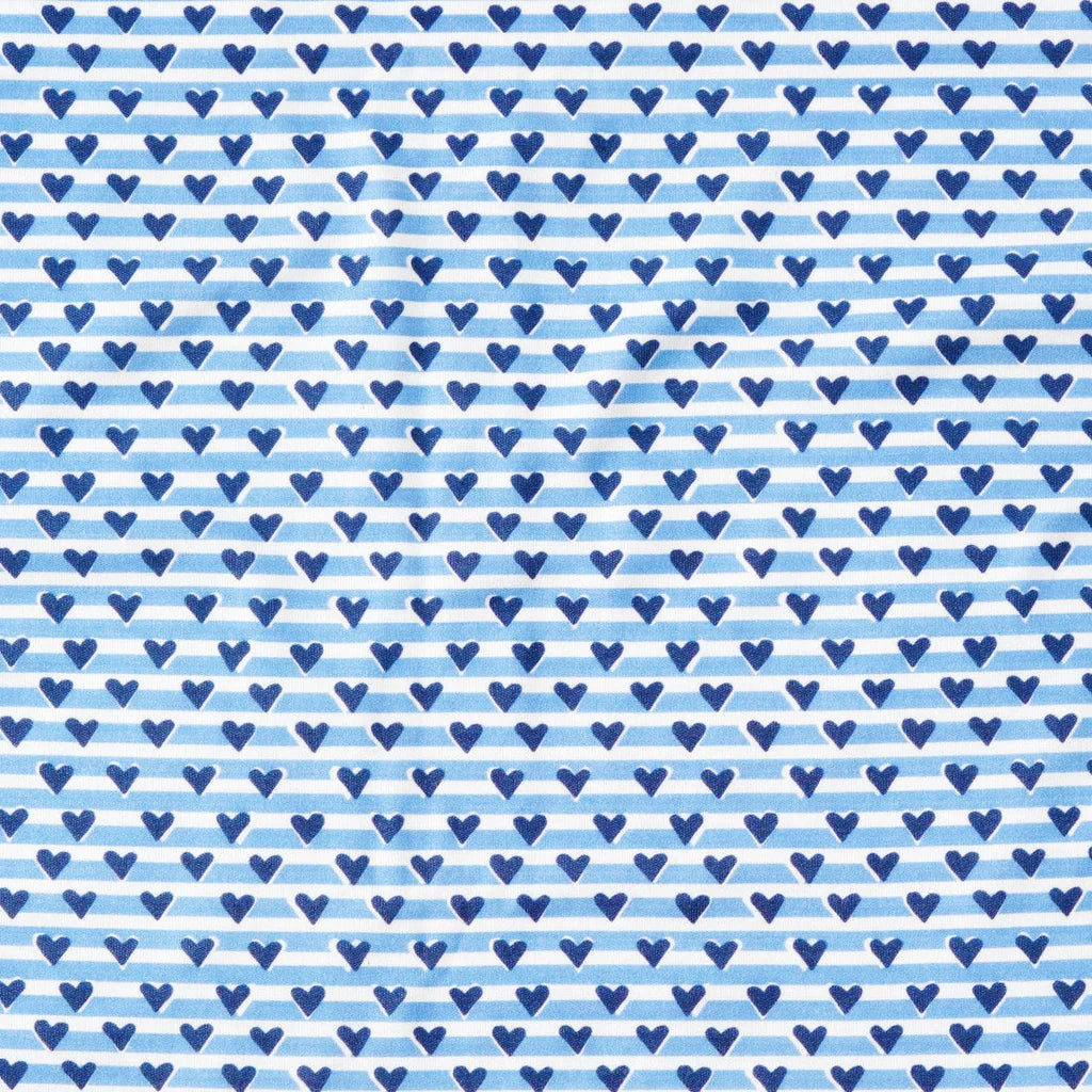 Blue Sailor Heart Print