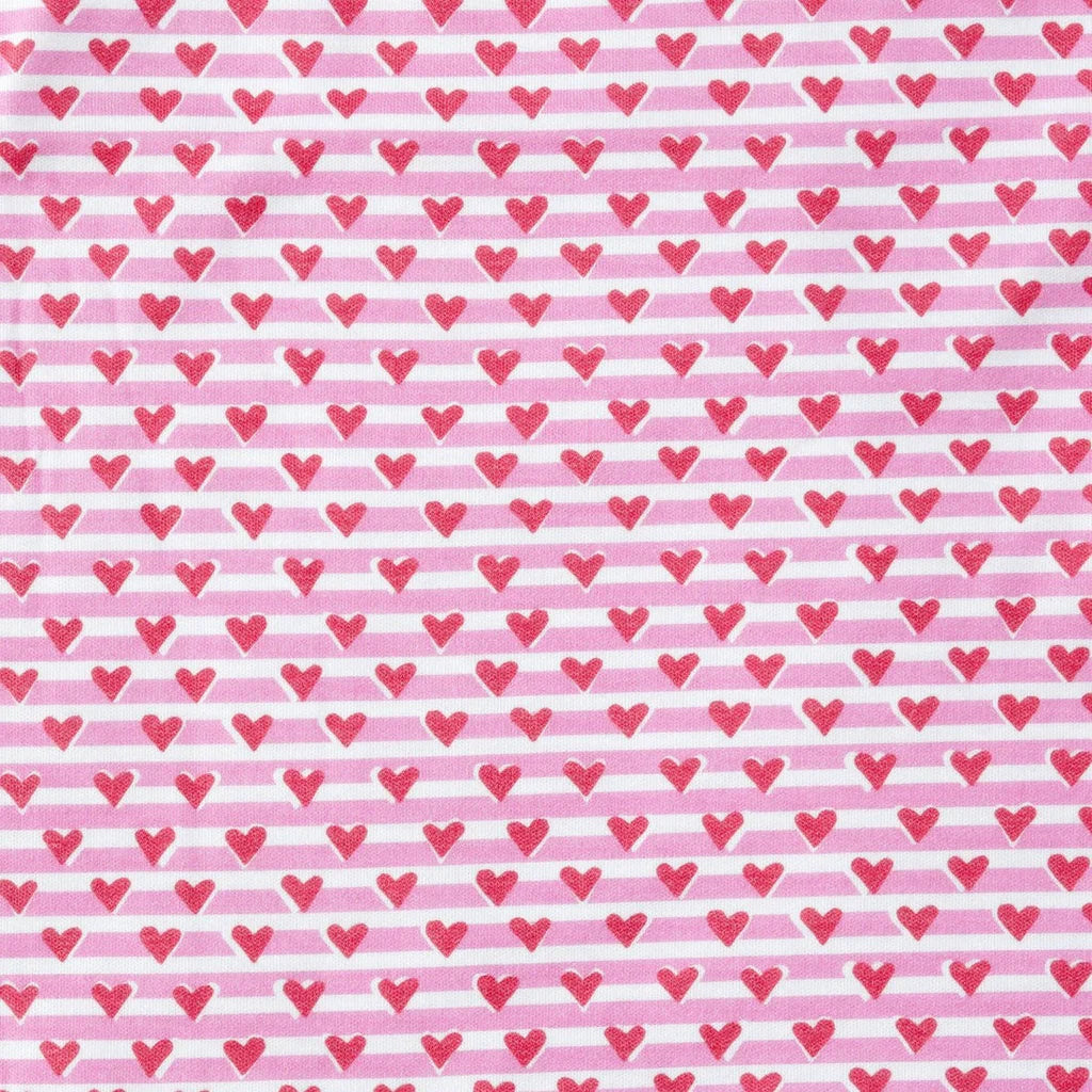 Sailor heart pink print