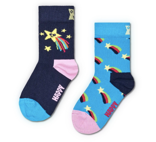 2 Pack Shooting Star Socks