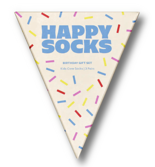 3 pack Bday Socks Set