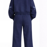 Puff Print Bow Sweatpants