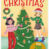Christmas Sticker Doll Dress up Book