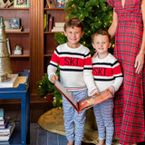 Ivory Kids Ski Sweater