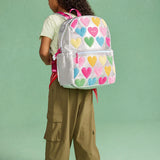 PREORDER STATE: Happy Fuzzy Hearts Kane Backpack