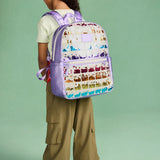 PREORDER STATE: Lilac Quilted Sequins KANE backpack