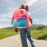 STATE: Sunset Puffer KANE backpack