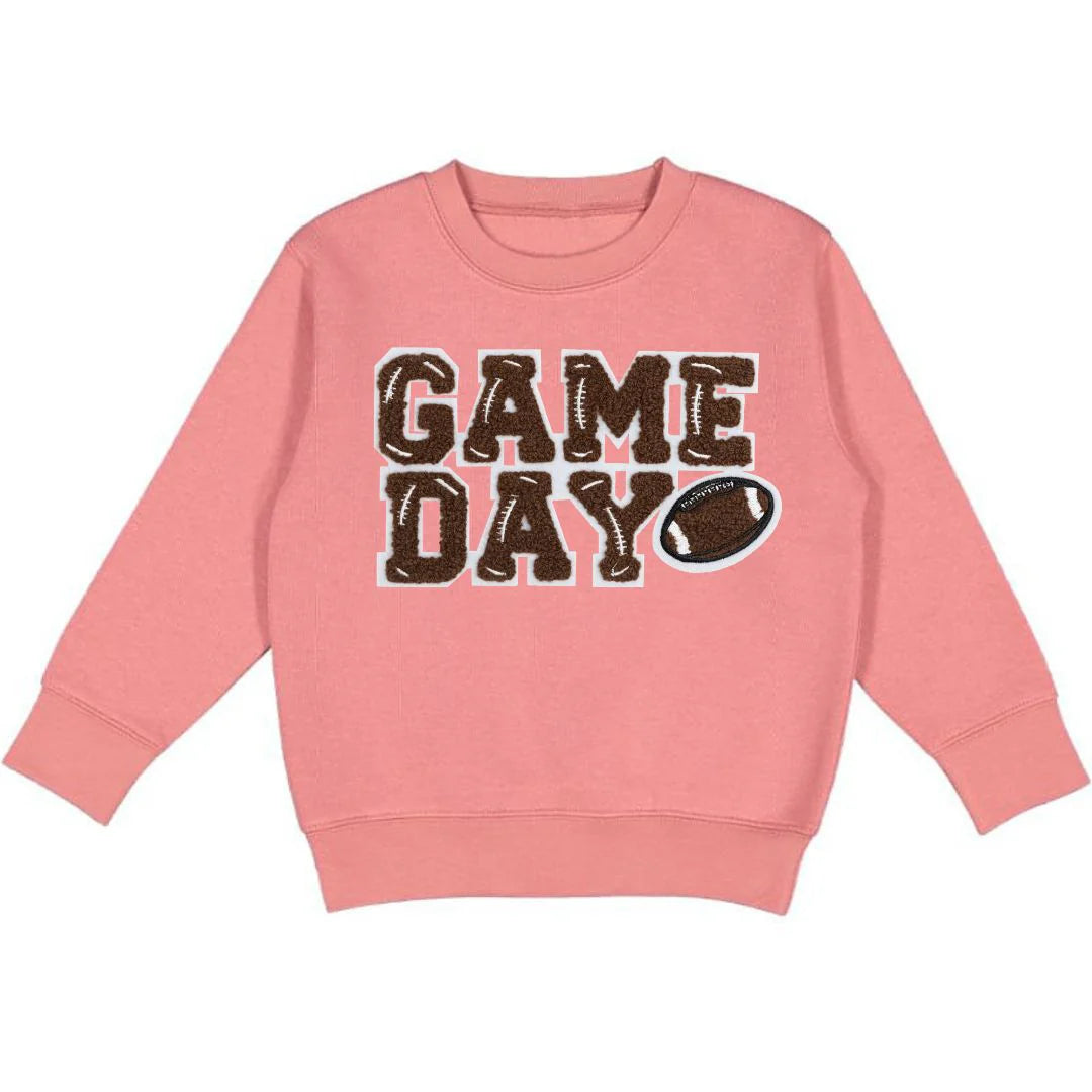 Game Day Sweatshirt- Dusty Rose