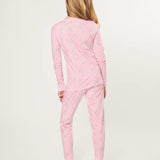 Kid's Pima Snug Fit Pajama in Winter Skates