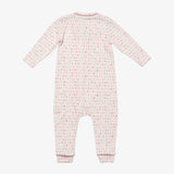 Ziggy Zip Romper in Rose ABCs