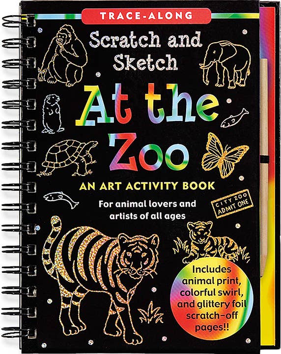 At the Zoo Scratch & Sketch™