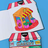 FARMER'S MARKET COLORING Book BOUTIQUE
